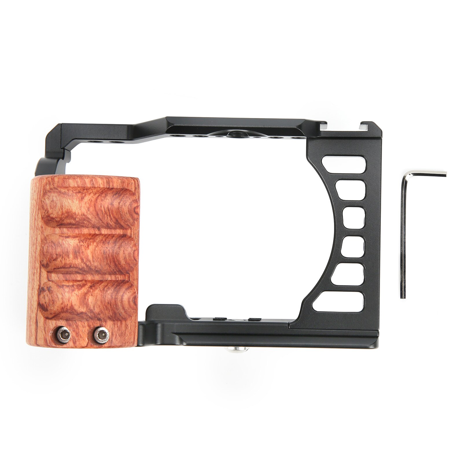 Poignée Supérieure En Alliage D'aluminium Pour Cage Caméra - Avec Porte-chaussures Froids - Pour Prise De Vue à Angle Bas
