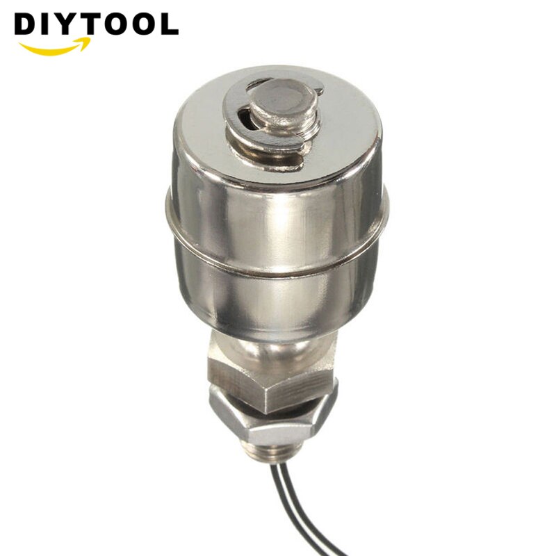 Stainless Steel Vertical Liquid Water Level Sensor Internal Float Switch 45mm Line 30CM