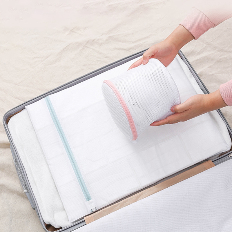 7 Sizes Laundry Bag Washing Machines Mesh Dirty Clothes Wash Mesh Coarse Net Laundry Basket for Underwear Bra Storage Organizer