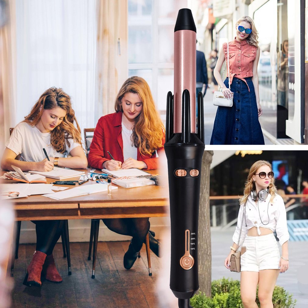 Automatic Curler Electric Curling Iron 360 Rotating Ceramic Constant Hair Wave Wand Styling Tool Hair Iron Hair Curlers