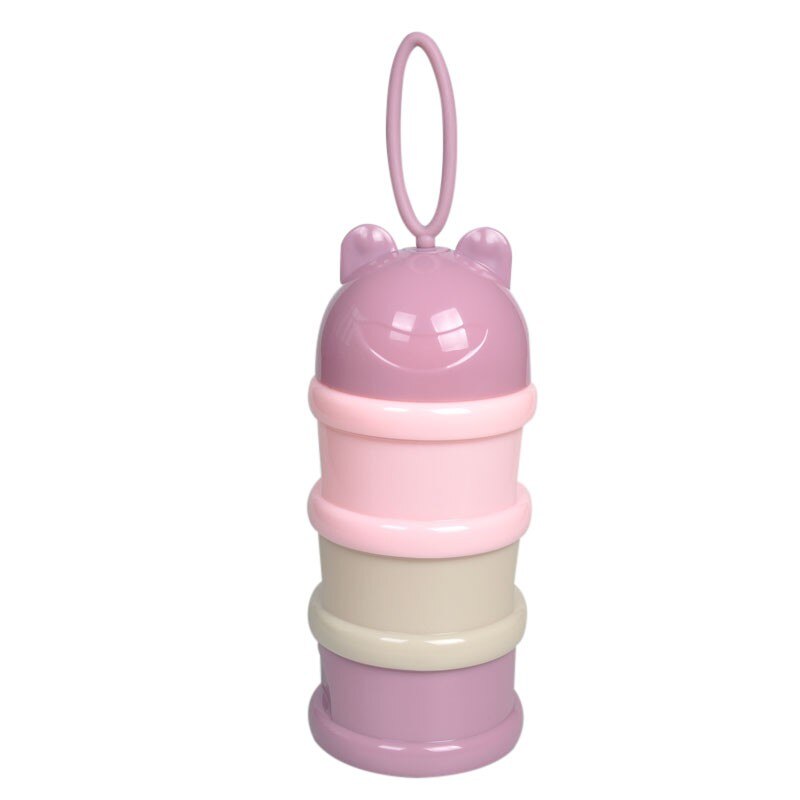 Food Container Storage Baby Portable Dispensing Toddler Machine Food Box Grid Feeding Child Three Storage Formula: Default Title