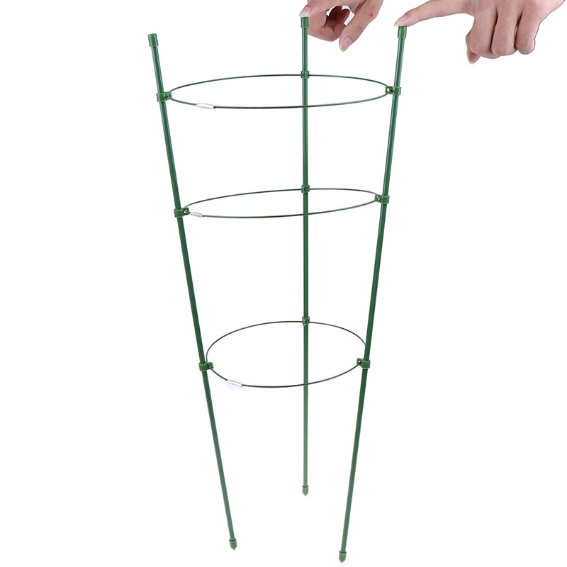 1pc 60cm holdbare vintre klatrestativ blomster dekorative hagearbeid grønnsaker plante espalier plante ramme