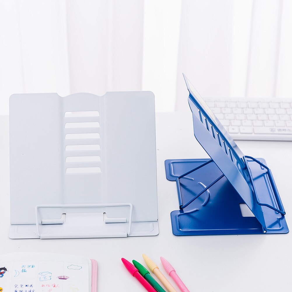 Display Stand Book Display Book Holder Desk Stand Book Stand Folding Reading Stand Anti-Slip Adjustable Desktop Bookend Holder