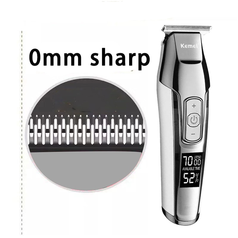 Kemei Alle Metall Professionelle Elektrische Haar Clipper Wiederaufladbare Haar Trimmer Haircut Rasur Maschine KM-1986 + PG KM-5027 KM-2024