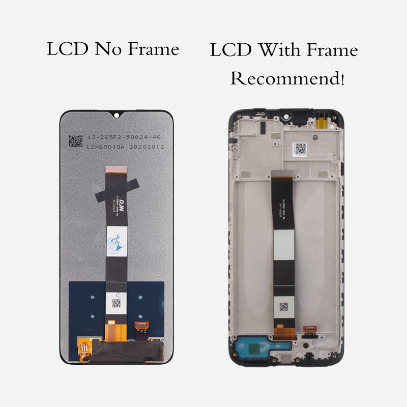 Original LCD For Xiaomi Redmi 9 9C NFC Display Touch Screen With Frame Digitizer Assembly Repair For Redmi 9A 9AT Sport LCD