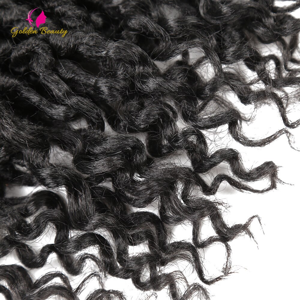 Golden Beauty Spring Senegalese Twist Crochet Hair 14" Havana Mambo Crochet Braids Dreadlocks Synthetic Braiding Hair Extension