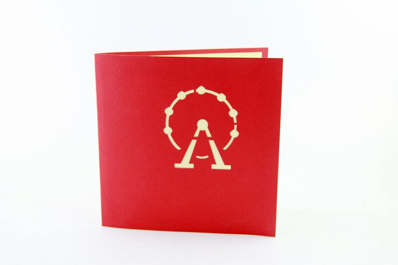 Ferris Wheel Pop up card 3D card ferris