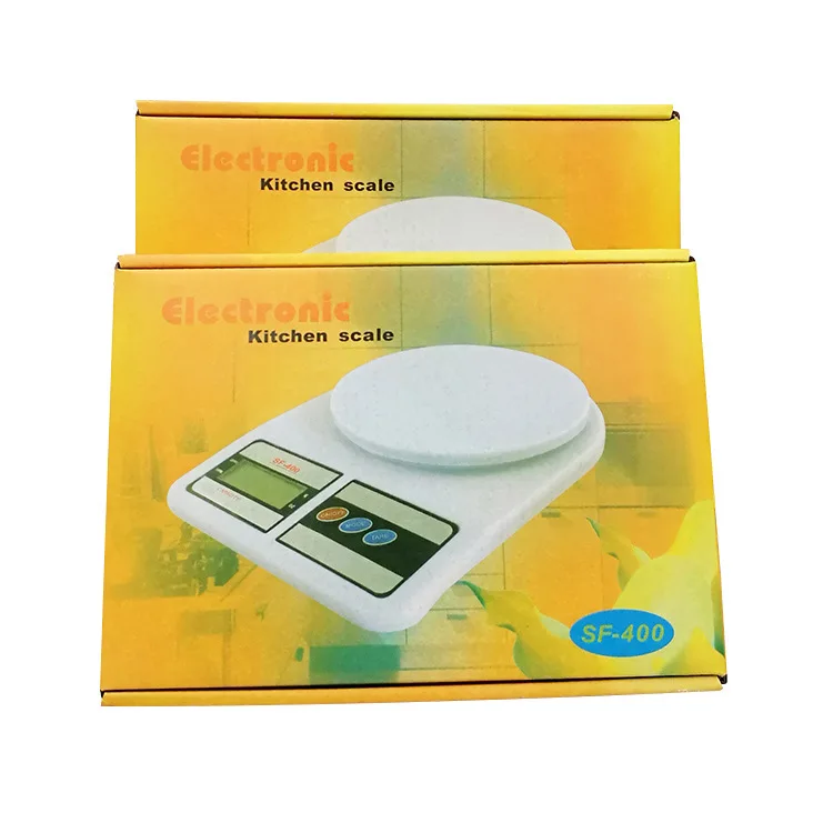 Präzisions-Elektronikwaage für Höhle Haushalt, Küchenwaage, Grammwaage, Lebensmittelwaage, Backwaage SF-400