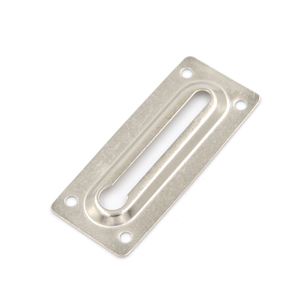 1 pc dørs kædelåse skabslåse sikkerhedsvagt sikkerhedslås til gør-det-selv-dørværktøj til hjemmet sølvfarve