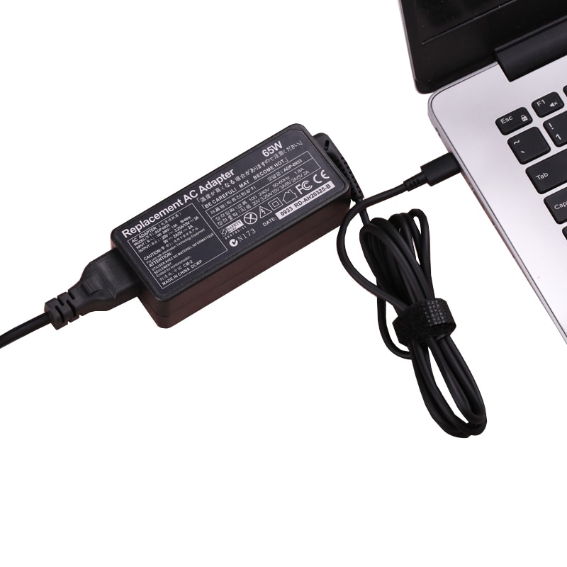 Alta qualidade 45w 65w tipo c adaptador typec carregador do portátil para lenovo thinkpad t480 t480s t580 x280 x380 e580 l380 l480 20v 3.25a