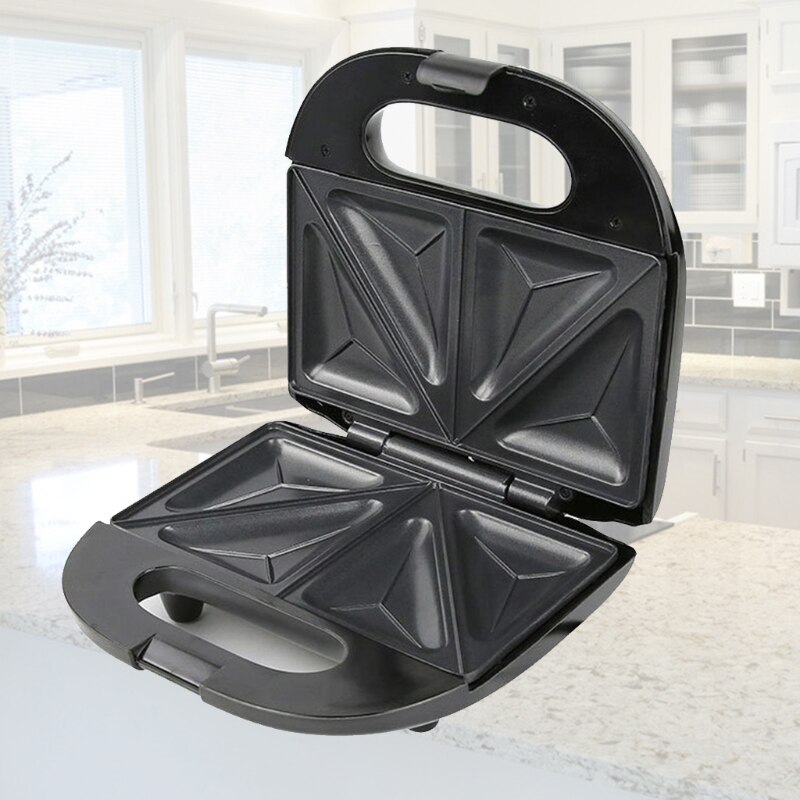Waffle Maker 750W Mini Household Waffle Sandwich Maker Multifunctional Toaster Breakfast Baking Making Machine,EU Plug