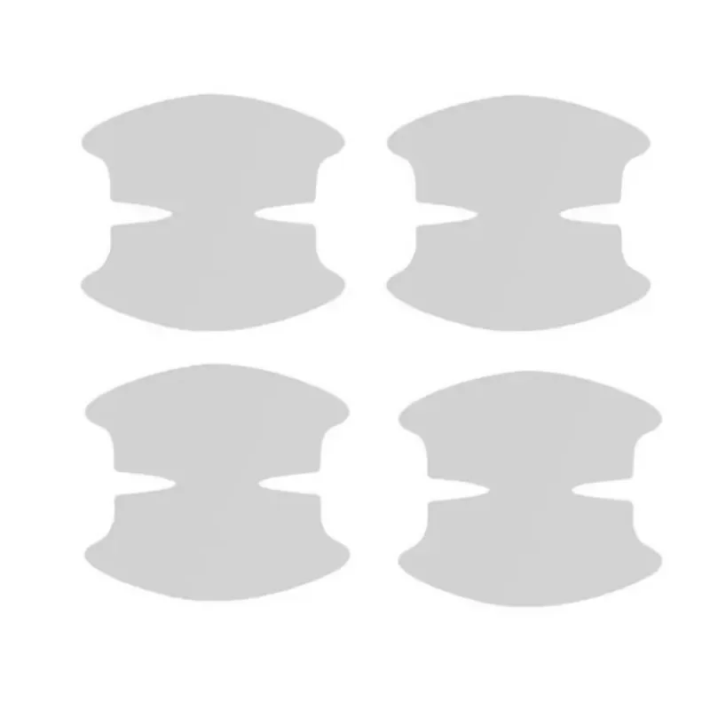 8 STKS Universele Auto Deurklink Kom Kras Beschermende Stickers Transparante Auto Handvat Anti-collision Bescherming Strip