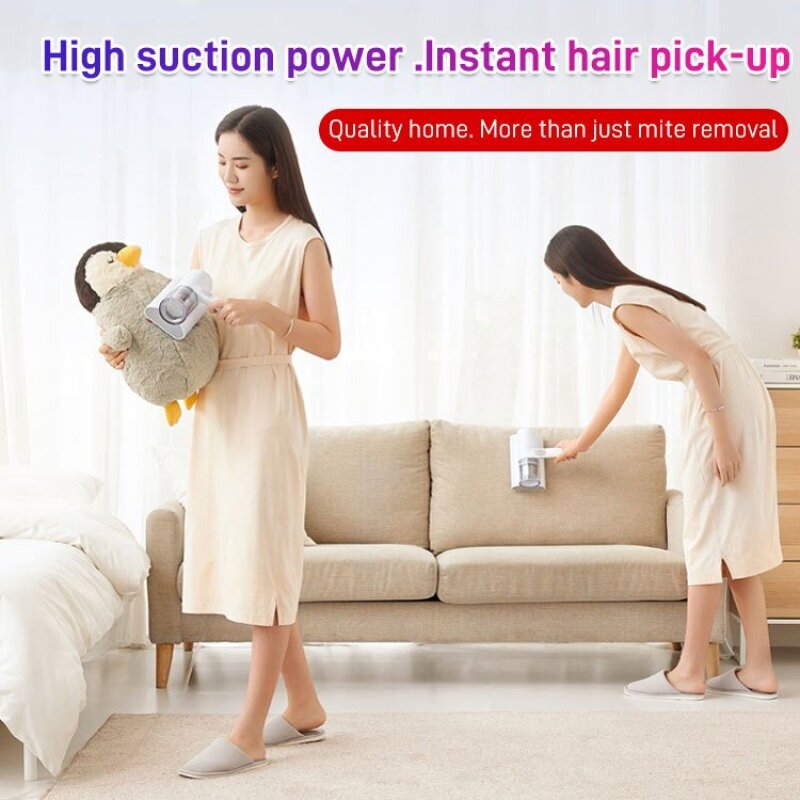 20000PA Mites Remover Instrument 220V Household Home Bed Quilt UV Sterilization Disinfection Vacuum Cleaner Vacuum Mite Removers