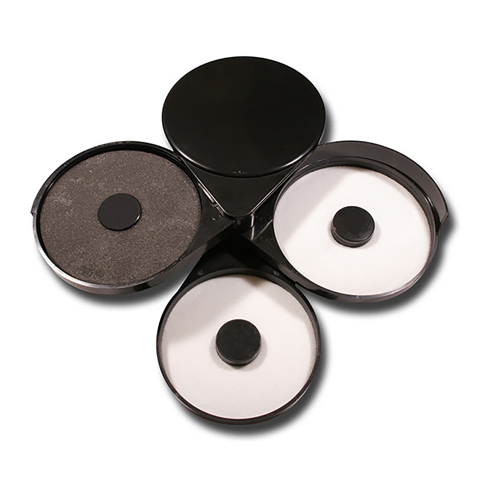 1 Set Dip Cocktail Glass Salt Box Three-layer Margarita Seasoning Sugar Wine Glass Box Mini Bar Barman Gadgets Bartender Tools