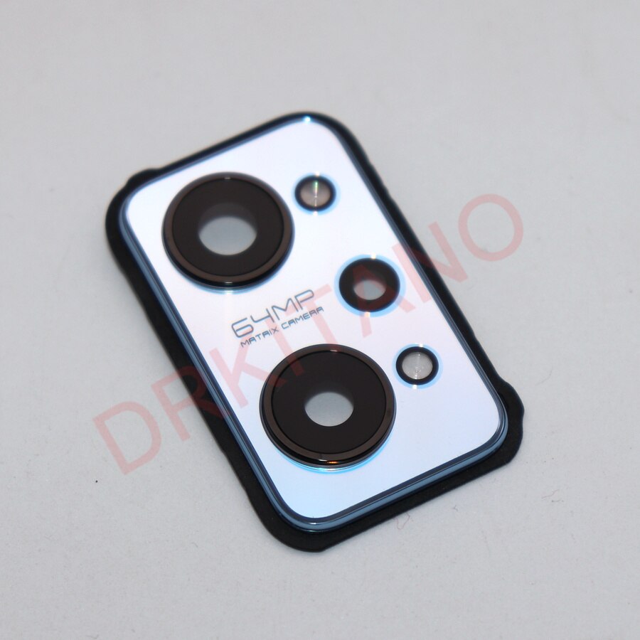 Rear Back Camera Lens Glas Voor Realme Gt Neo2 Neo 2 Camera Glas Lens Cover + Camera Frame houder Neo2 Vervanging
