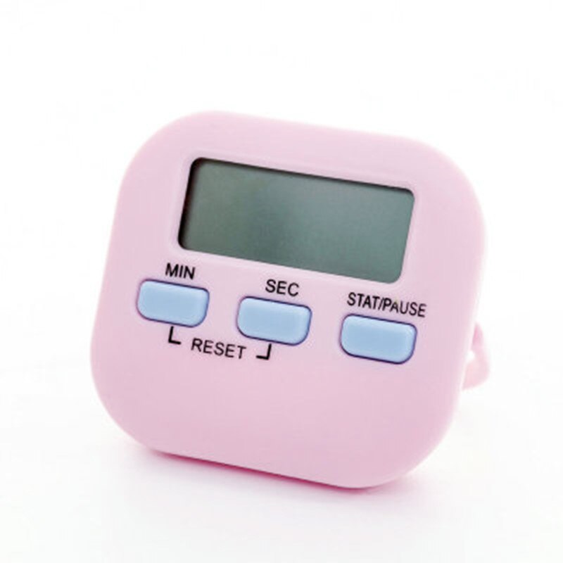 1Pcs Lcd Digitale Keuken Countdown Timer Grote Magnetische Stopwatch Alarm Met Stand Kookwekker Praktische Koken Wekker