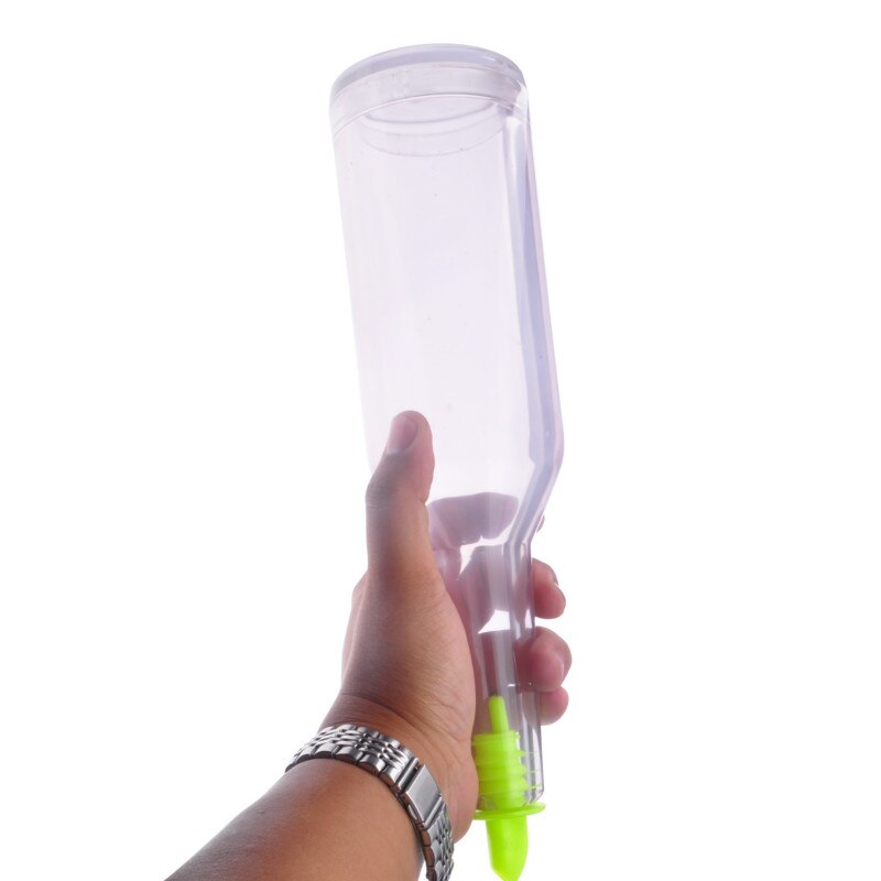 Utensilios de cocina para Bar, utensilios de plástico transparente ABS, cóctel camarero botellas de práctica