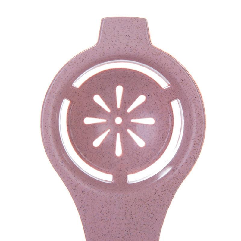 1 Uds separador de clara de huevo amarillo filtro líquido de paja de trigo cocina Gadget divisores para clara y yema de huevos separadores de herramientas