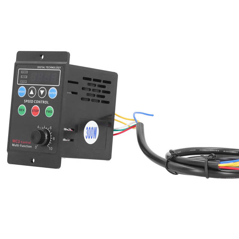 Motor Speed Controller Digital Display Single Phase Gear Reduction Motor Governor CW/CCW Speed Pinpoint Regulator AC 220V 250W