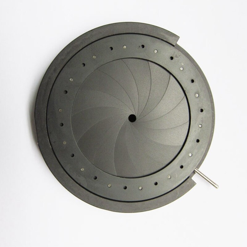 3-52 Mm Diafragma Module Alle-In-Een Amplifying Diameter Zoom Optische Iris Diafragma Diafragma Condensor Met m4 Draad 14 Blades