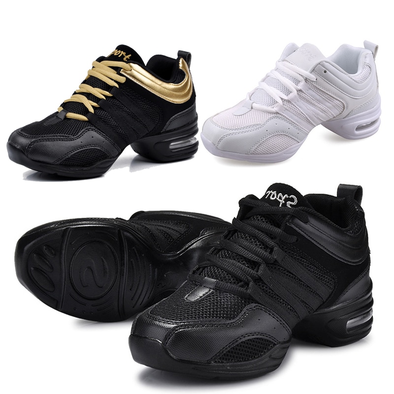Dansschoenen sport functie moderne dans jazz schoenen zachte bodem dansschoenen sport schoenen vrouwen schoenen meisjes schoenen
