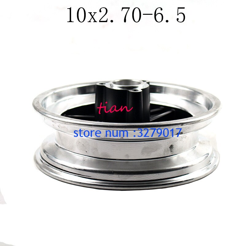 Good 10 x 2.70-6.5 Wheel Hub for Balancing 2-wheel Scooter Electric Scooter 10 Inch Unicycle Hoverboard10x2.70-6.5