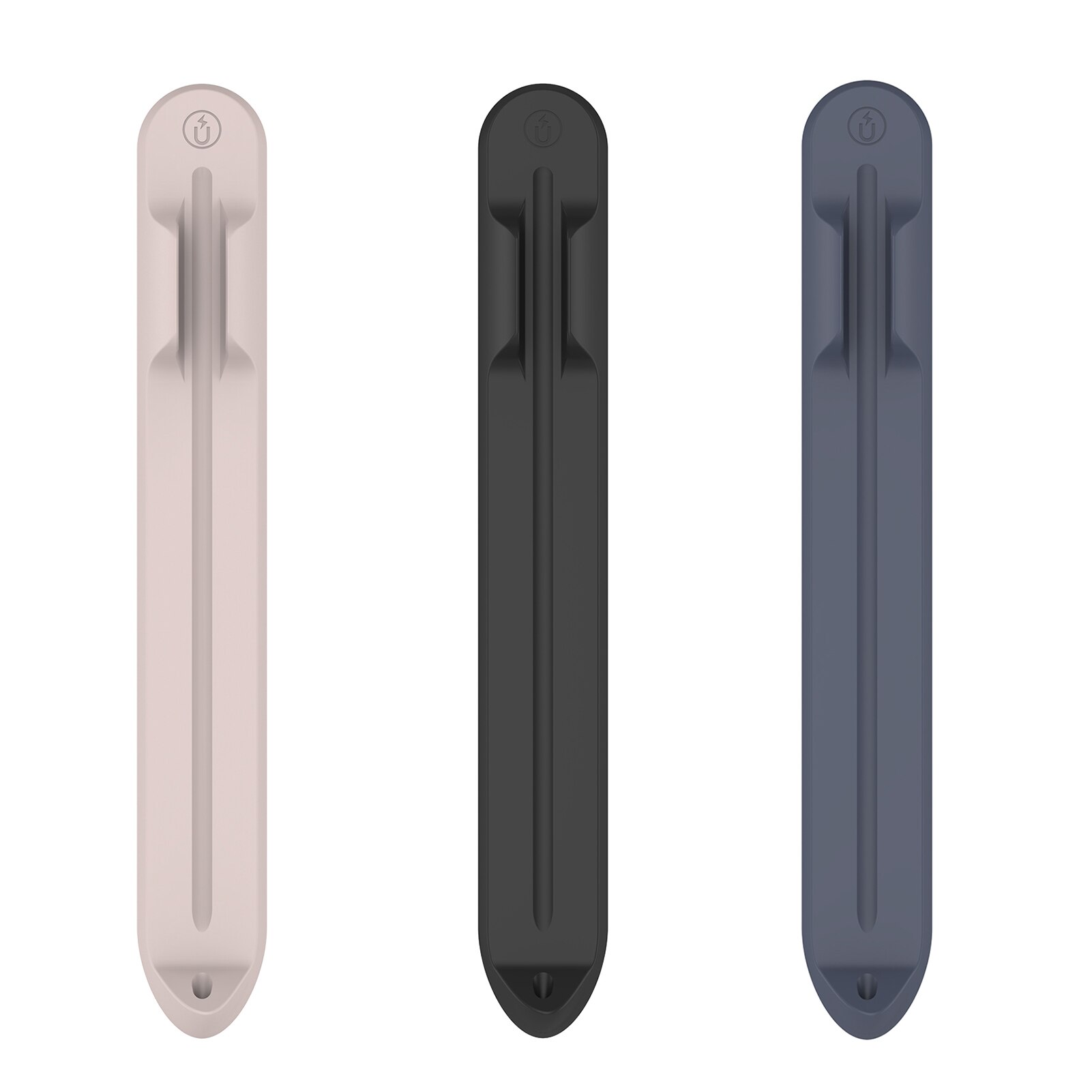 For iPad Pencil 1 2nd Generation Silicone Pen Holder Protective Case Pencil Holder Tablet Touch Pen Stylus Holder Pen Slot