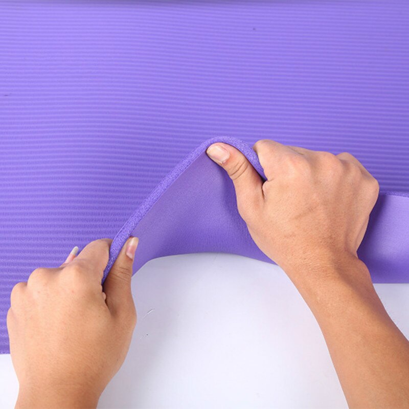 Yoga Mat Anti-Slip Sport Fitness Mat Verbreed En Dikker Sport Deken Yoga Mat Voor Oefening Yoga En Pilates gymnastiek Mat