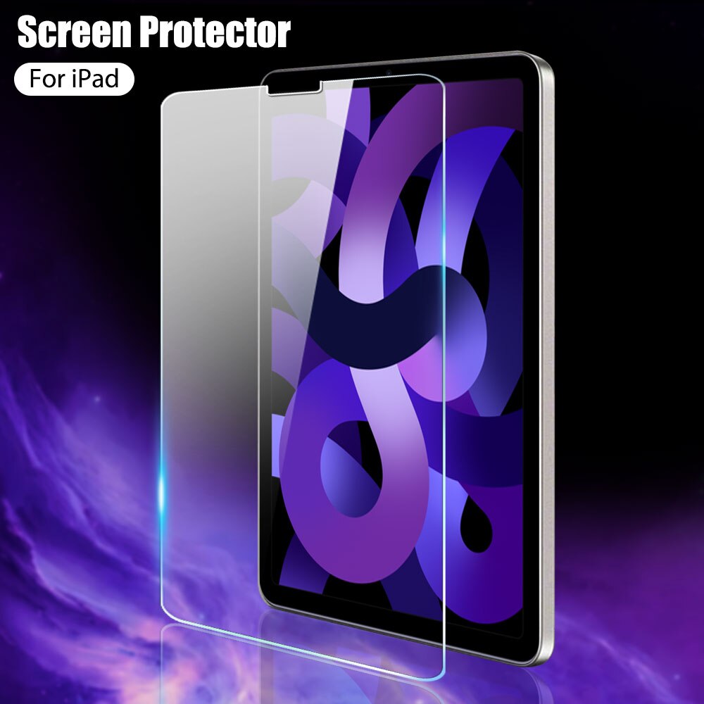 Osłona ekranu dla Ipad Air 5 4 2022 Pro 11 2020 9.7 Cal szkło hartowane dla Ipad 10.2 Mini 6 3 2 6th 5th Gen hartowane