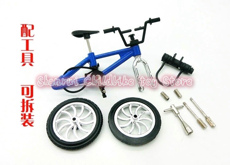 Finger Scooter Living Board Bicycle Kit Alloy Finger Bicycle Spare Tire Tool Cycle For Kids