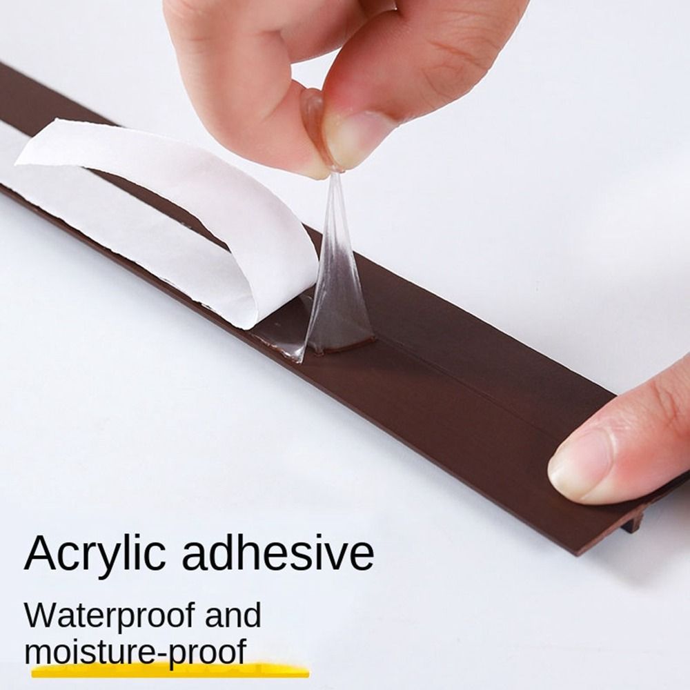 Pvc Deur Bodem Afdichting Strip Zelfklevende Deur Raam Tochtstrip Afdichting Strips Stopper Deur Afdichting Anti-Koude Gap Blokker