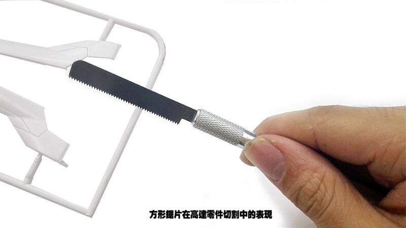 Model maken tool Staal model saw Mini handzaag Dunne blade Met 2 zaagbladen