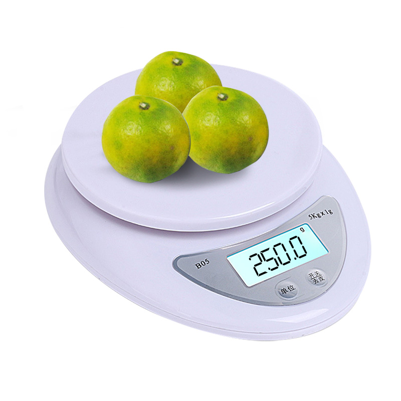 Elektronische digitale keukenweegschaal 5kg 5000g/1g digitale weegschaal keuken voedsel dieet postweegschaal weegschaal balans