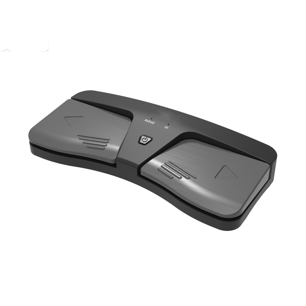 Wireless Page Turner Pedal Bluetooth Page Turner Wireless Turning Pedal Remote Foot Control Compatible With iOS/Android