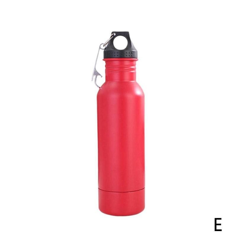304 Roestvrij Staal Bierfles Houder Koude Isolatie Opener Metalen Fles Fles Glas Cover Protector Draagbare Met D4X3: 5