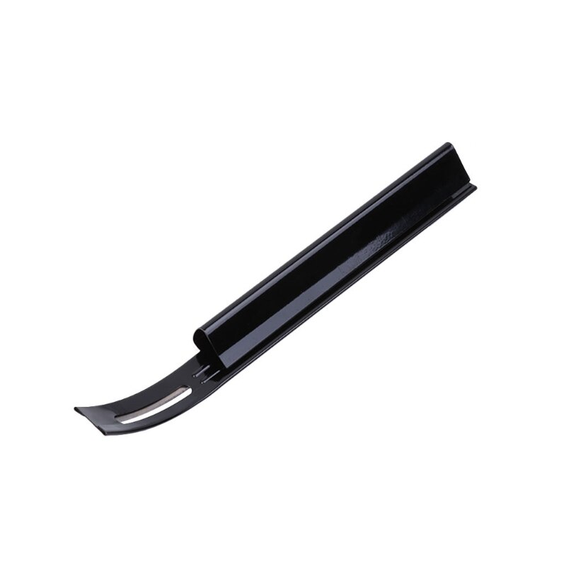 Gjør-det-selv håndlagde lærverktøy rustfritt stål tynning skiving kniv grøft spade