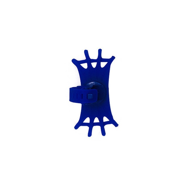 Baby Stroller Accessories Mobile Phone Holder Rack Universal 360 Rotatable Baby Pram Cart Phone Holder for iPhone Gps Device: Blue