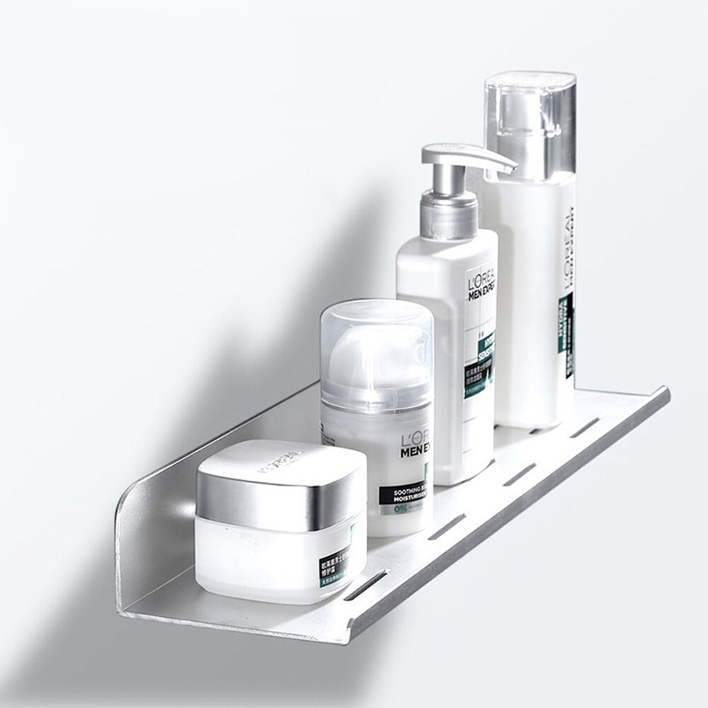 Wall Mounted Bathroom Shelf Shower Bathing Storage Holder Rack Kitchen Organizer shampoo Shower Caddy Rack Bathroom Shelves