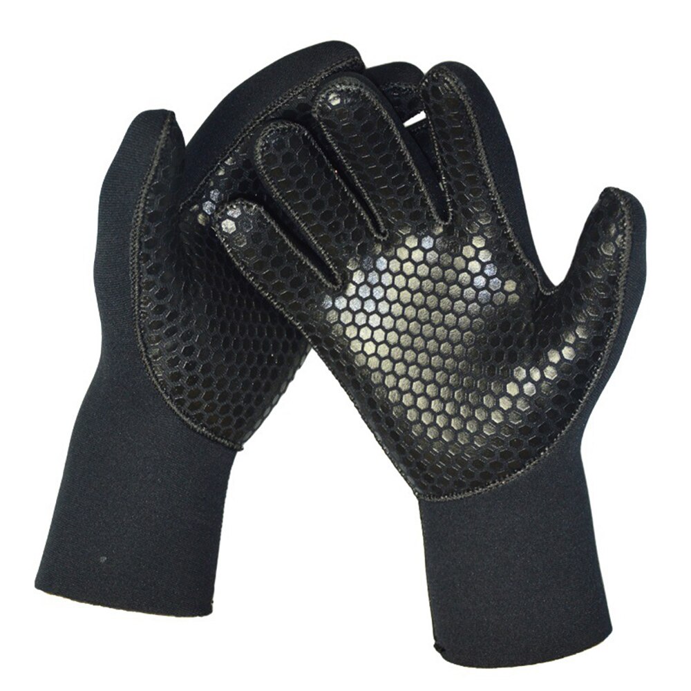 Layatone Diving Gloves Men 5mm Neoprene Warm Cut-Resistant Gloves for Diving Fishing Swimming