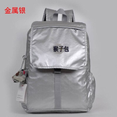 Mochila de nailon con de Mono para mujer, bolso de hombro de colegio, de viaje, Original, 100%