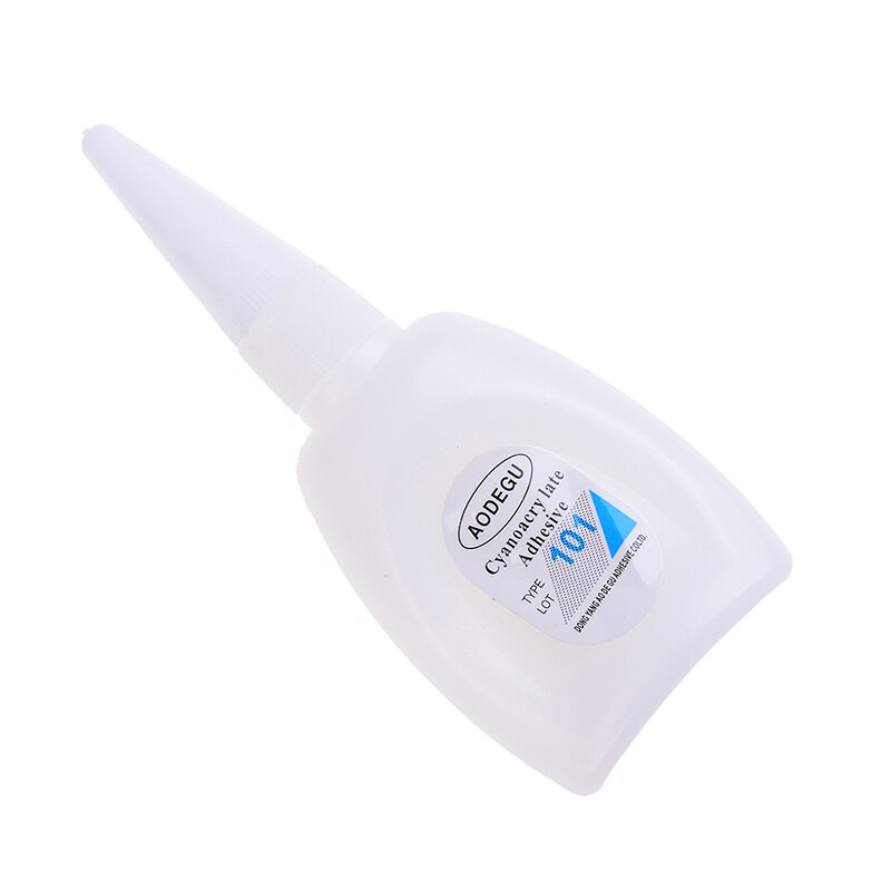 30g Super colle Cyanoacrylate adhésif instantané forte adhérence réparation rapide 101 séchage instantané