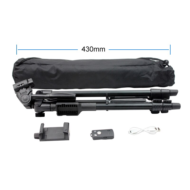 VCT5208 Projector Stand for Xgimi H3 Projector Bracket Tripod Floor Stand Aluminum Tripe Selfie with Bluetooth Remote Controller