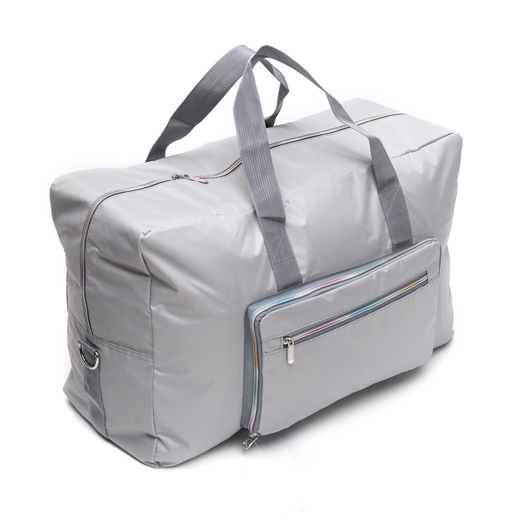 Foldable Travel Bag Women Large Capacity Portable Shoulder Duffle Bag Cartoon Waterproof Luggage Tote Bags with Shoulder Straps: army green