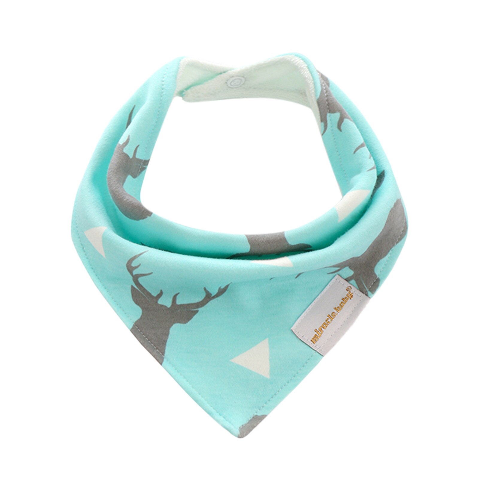 1 pz bavaglini per bambini bavaglini Bandana simpatico cartone animato per bavaglini per bambini bavaglini assorbenti per sbavatura e dentizione 3-24 mesi bandane per bambino