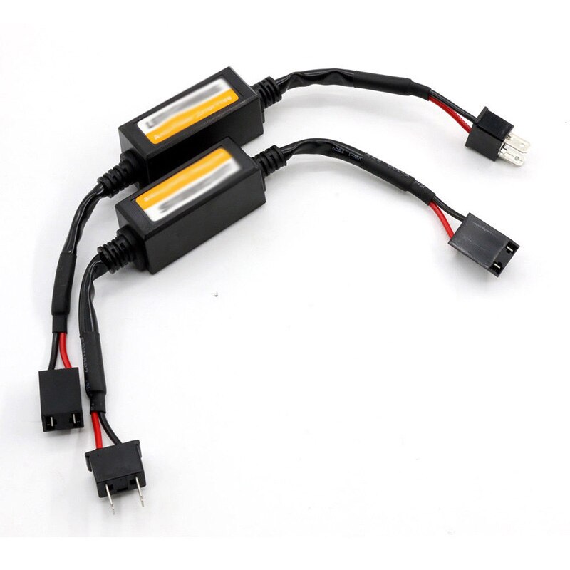 H7 canbus decoder led verlichting weerstand plug and play set á 2st