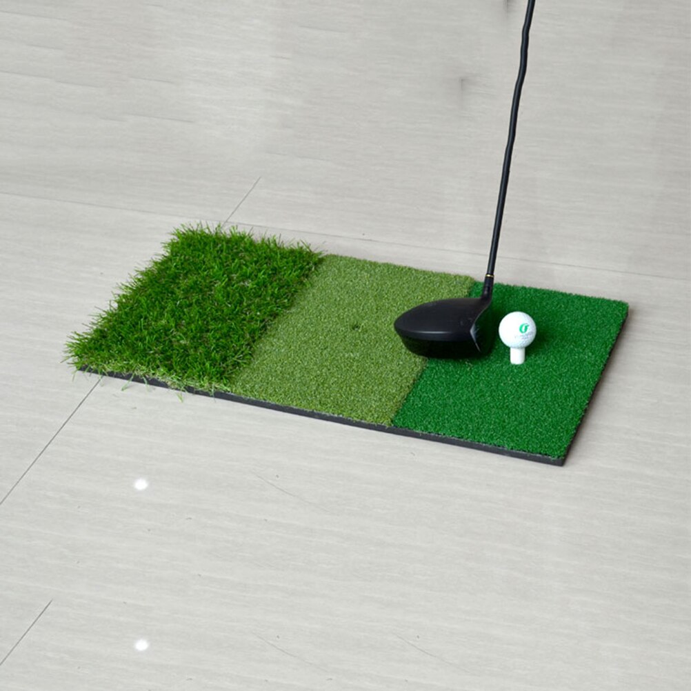 Golf Practice Mat Convenient Useful Golf Mat Hitting Mat for Indoor Home Outdoor Outside