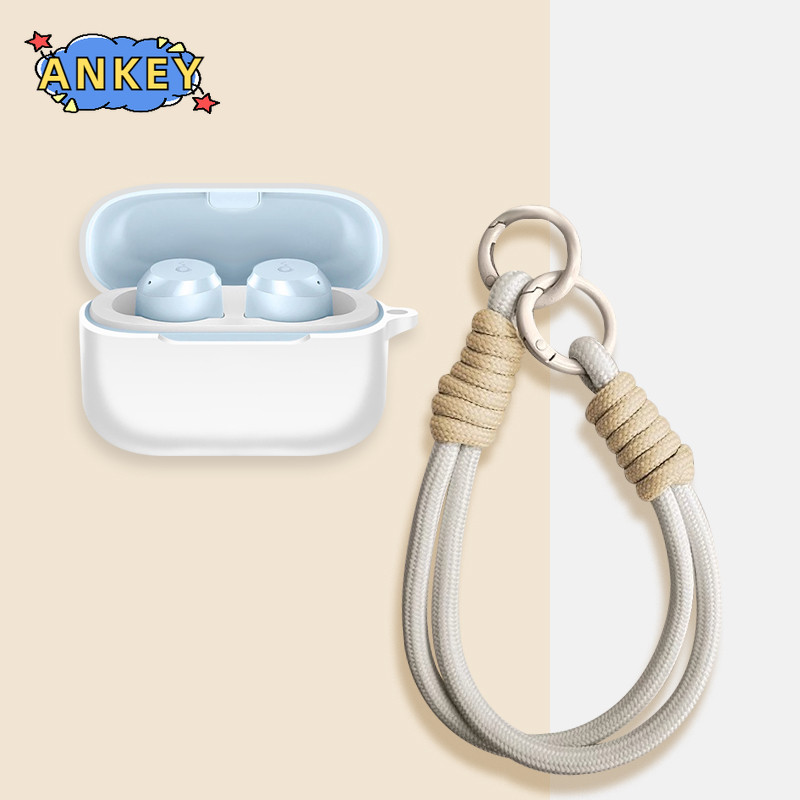 for Anker Soundcore A25i A20i Case Protective Cover with Lanyard Soft Silicone Earbuds Shells Accessories: 3XS / Olive