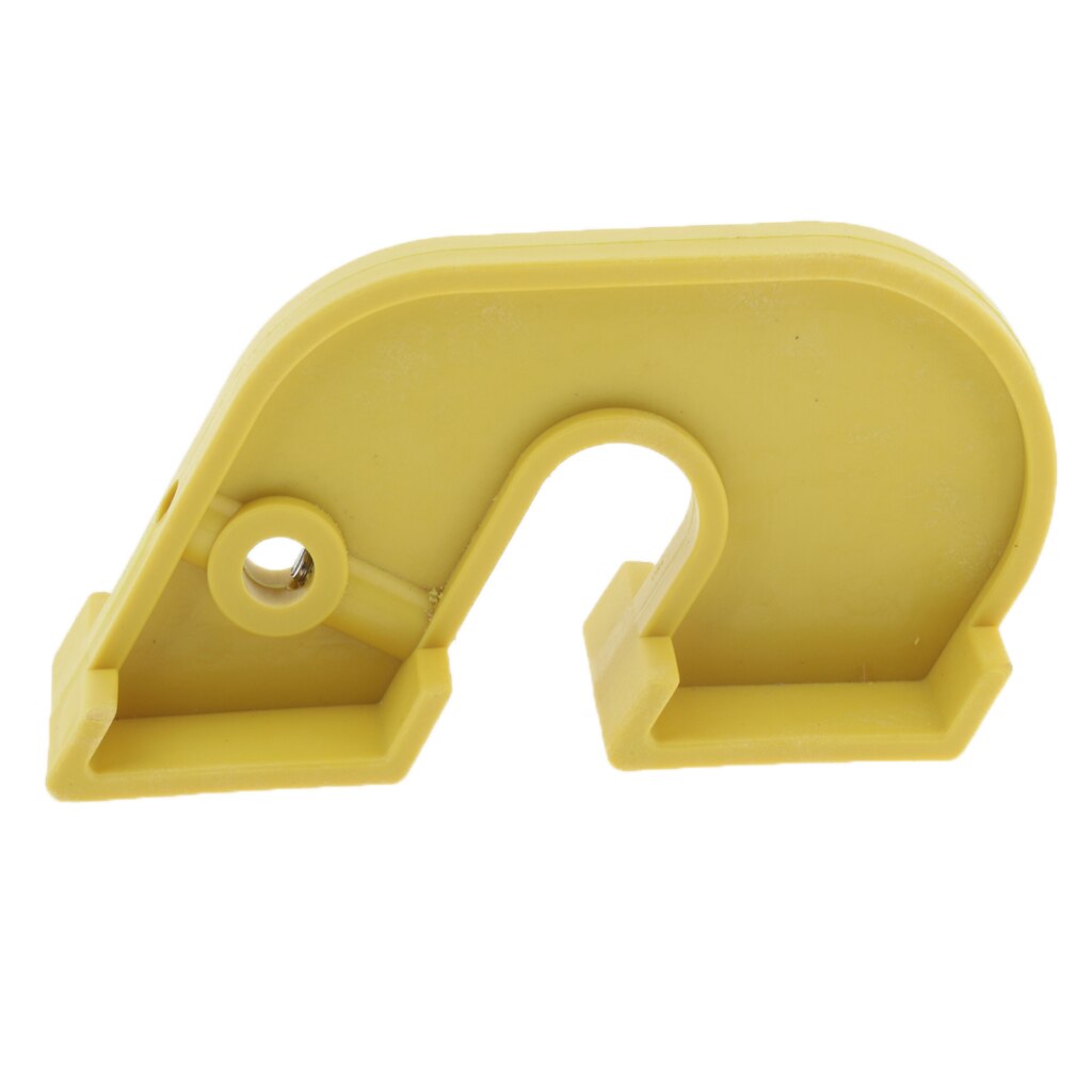 Low price Nylon Circuit Breaker Lockout Devices MCB Lockout Safety Lock Yellow Color