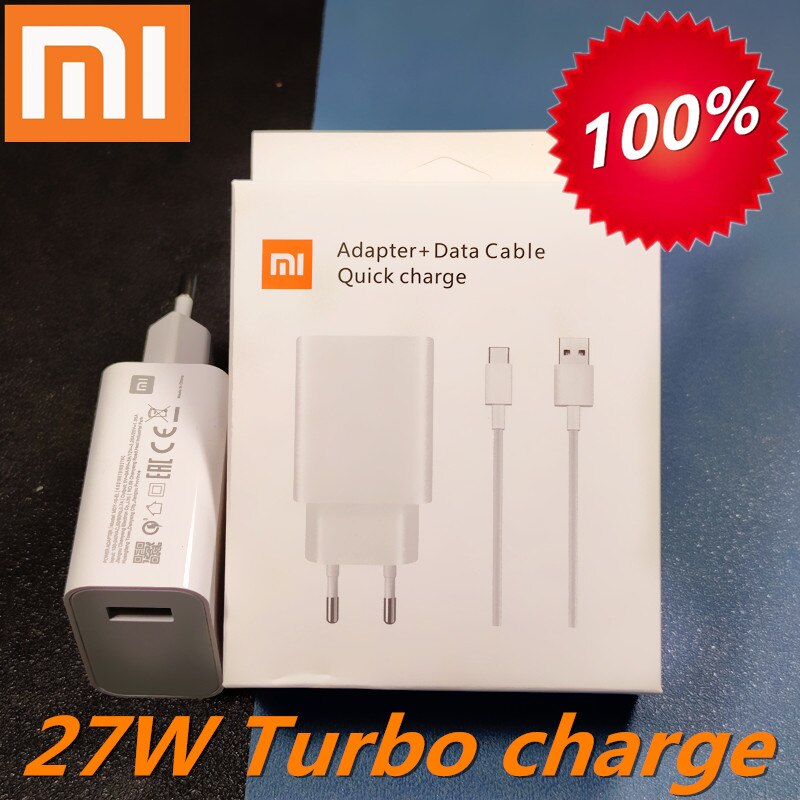 Oryginalny xiaomi mi 9t zawodowiec ładowarka 4.0 rodzaj USB C kabel robić szybkiego turbosprężarka ładowarka kabel robić mi 9 8 SE 9T 6 A2 A1 5 czerwony Mi 9s K20 zawodowiec: pudełko EU ładowarka kabel