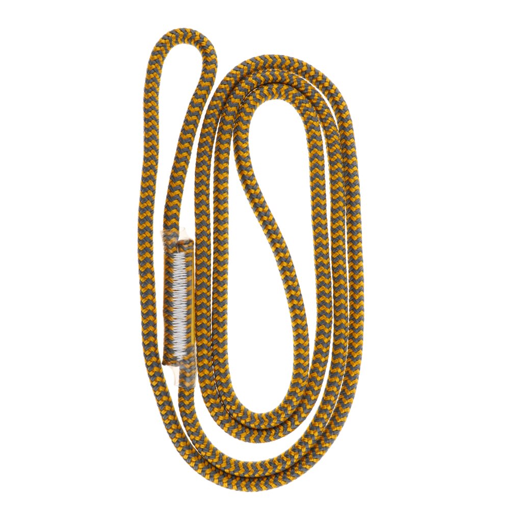 25KN 8mm 100cm Prusik Knoten Reibung Hitch Seil Schleife für Baumpfleger Klettern Höhlenforschung Ziplining: Gelb